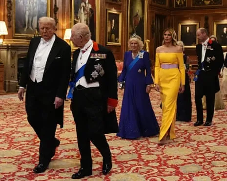 Royals Deploy Grand Welcome During Protests; Kimmel Taken Off Air Over Charlie Kirk Comments