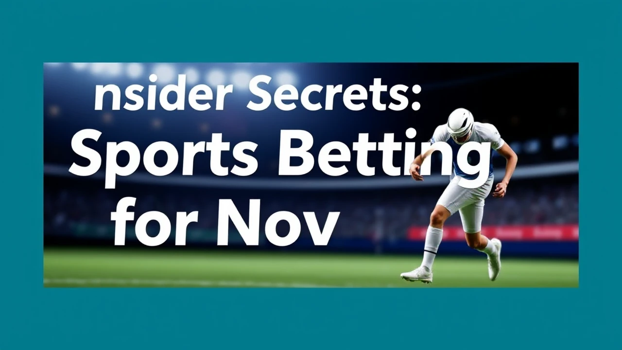 Insider Secrets: Sports Betting for Novices