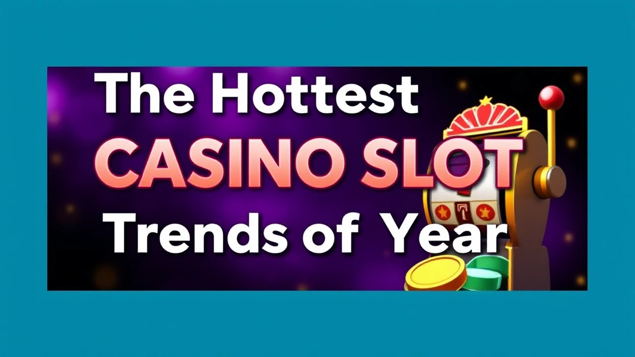 The Hottest Casino Slot Trends of the Year
