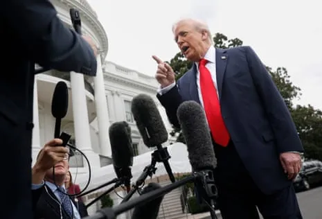 Ex-President Trump Engages Down Under Journalist, Acknowledges Talks with Albanese